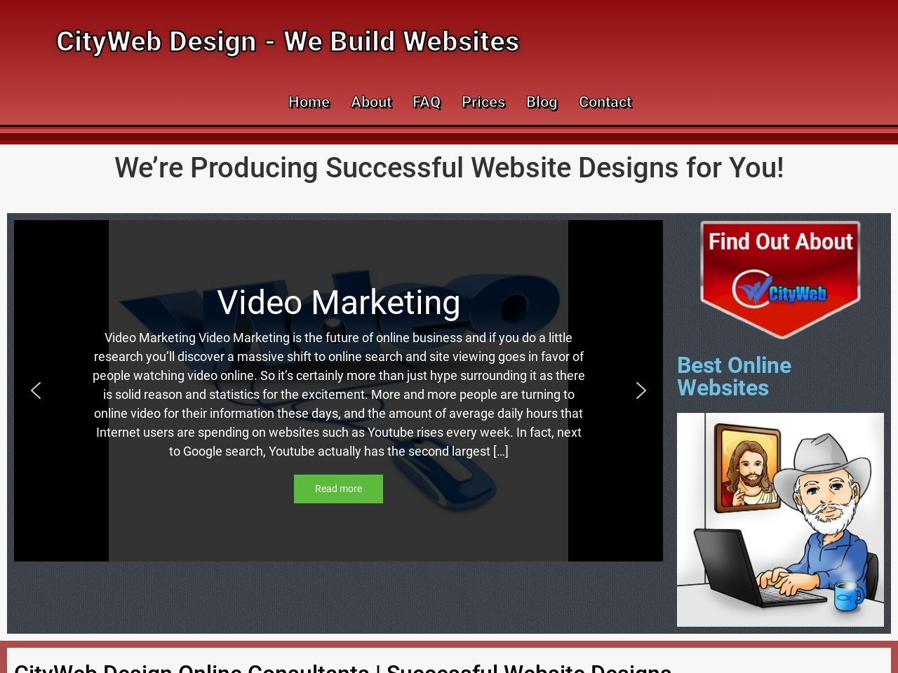 CityWeb Design We Build Websites